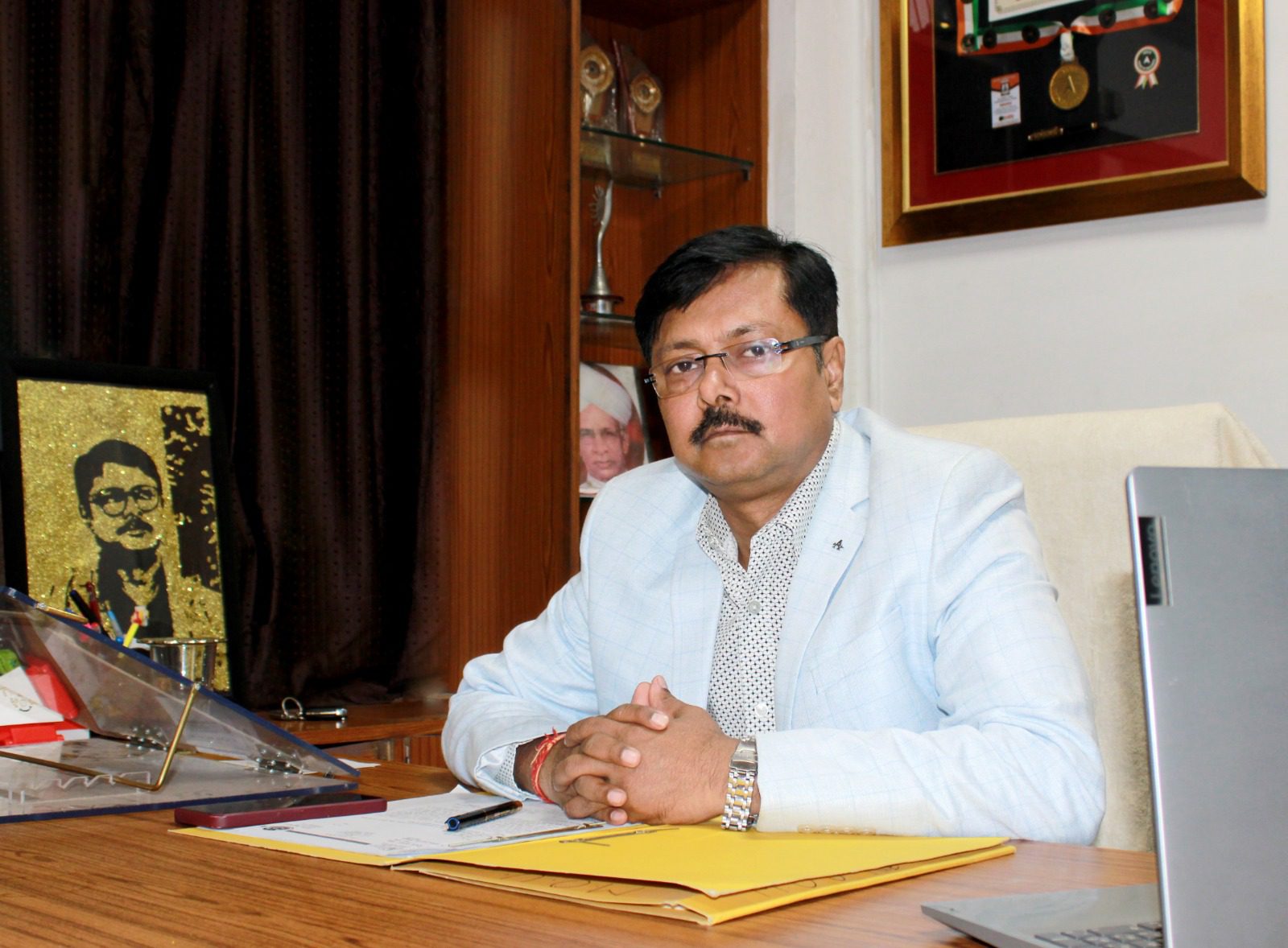 Dr. Santosh Pandey Principal GIHSM (Ph.D, MBA, M.A, B.Sc)